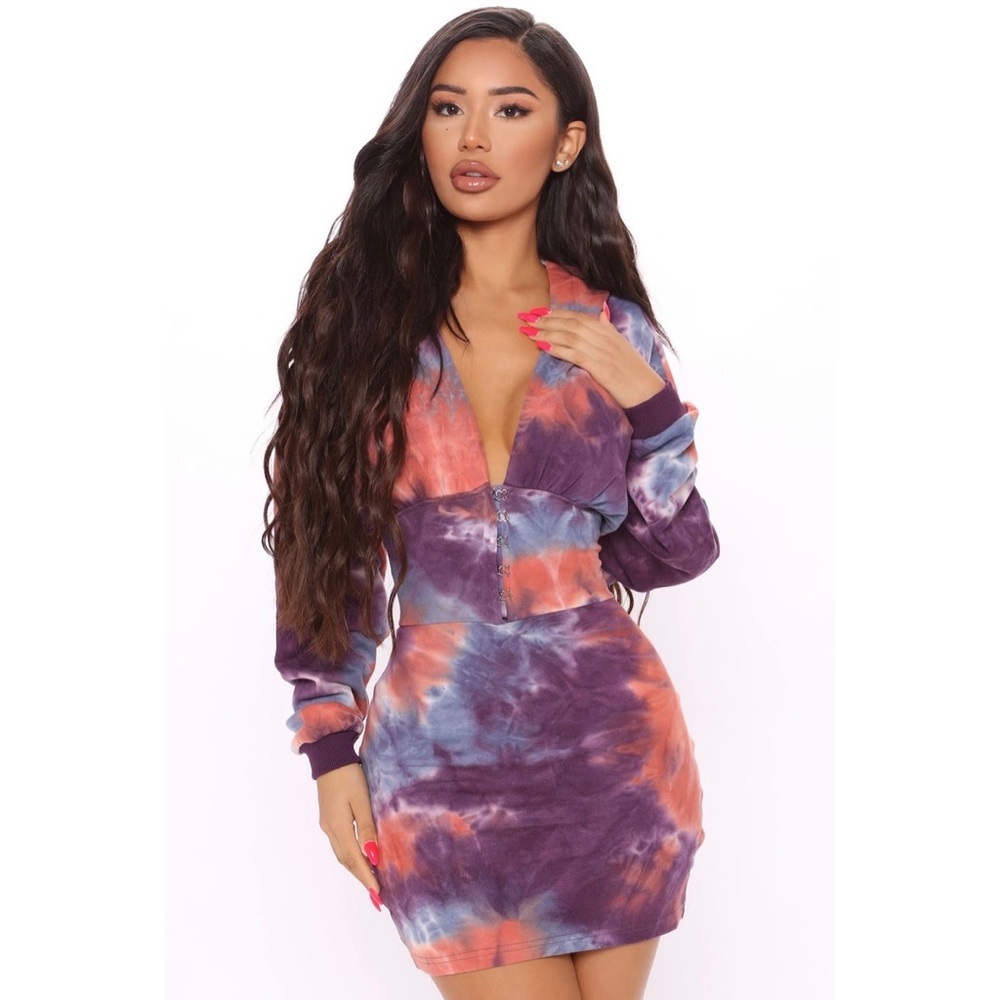 Fashion Nova Corset Sweater Dress